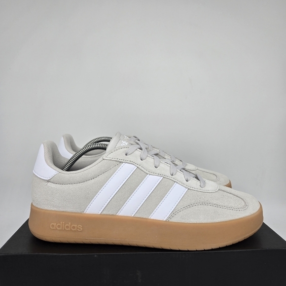 New Adidas Barreda \'Grey White Gum\' Men\'s Shoes Size 9 main image 5
